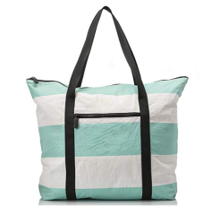Large Collection Pinstripe Tyvek Shopping Bag