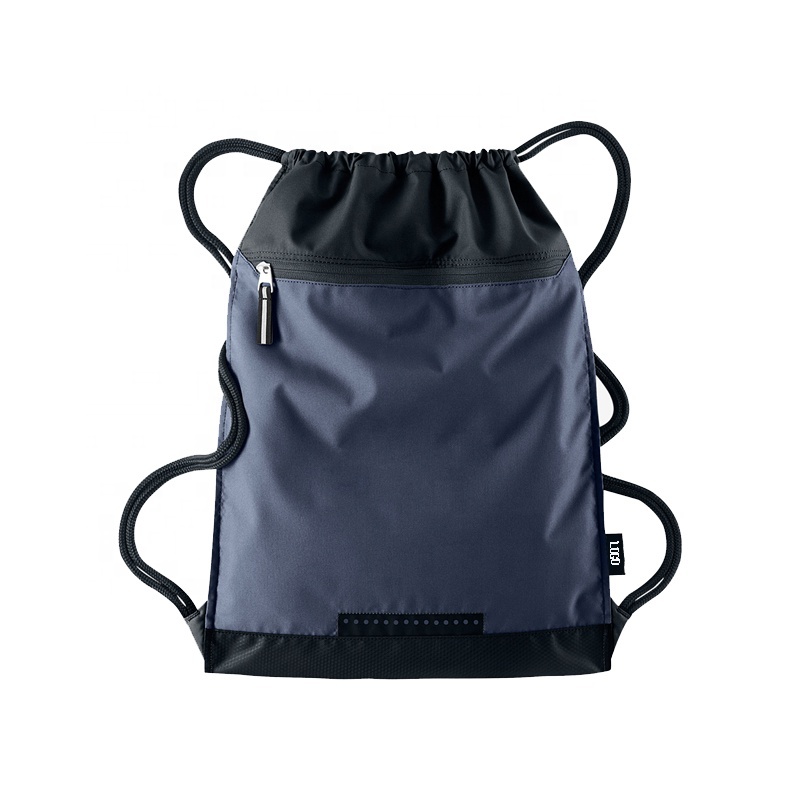 Custom Sport Drawstring Bag Polyester Backpack