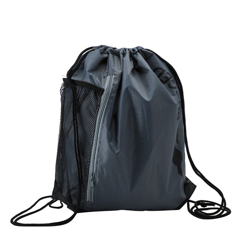 Backpack Polyester Tote Foldable Drawstring Bag
