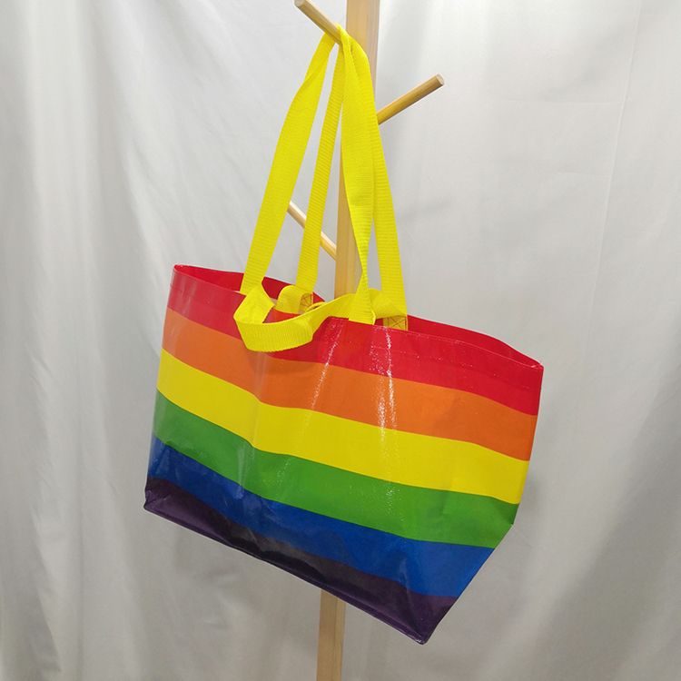 Custom Printed Recycled Laminated Non-Woven Shopping Bags