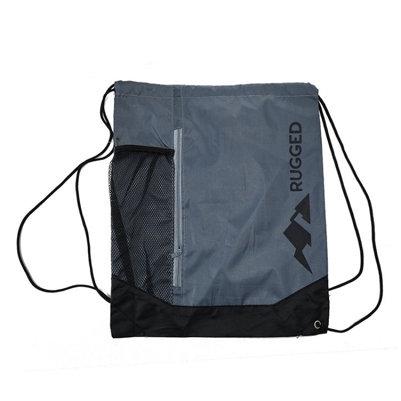 Backpack Polyester Tote Foldable Drawstring Bag