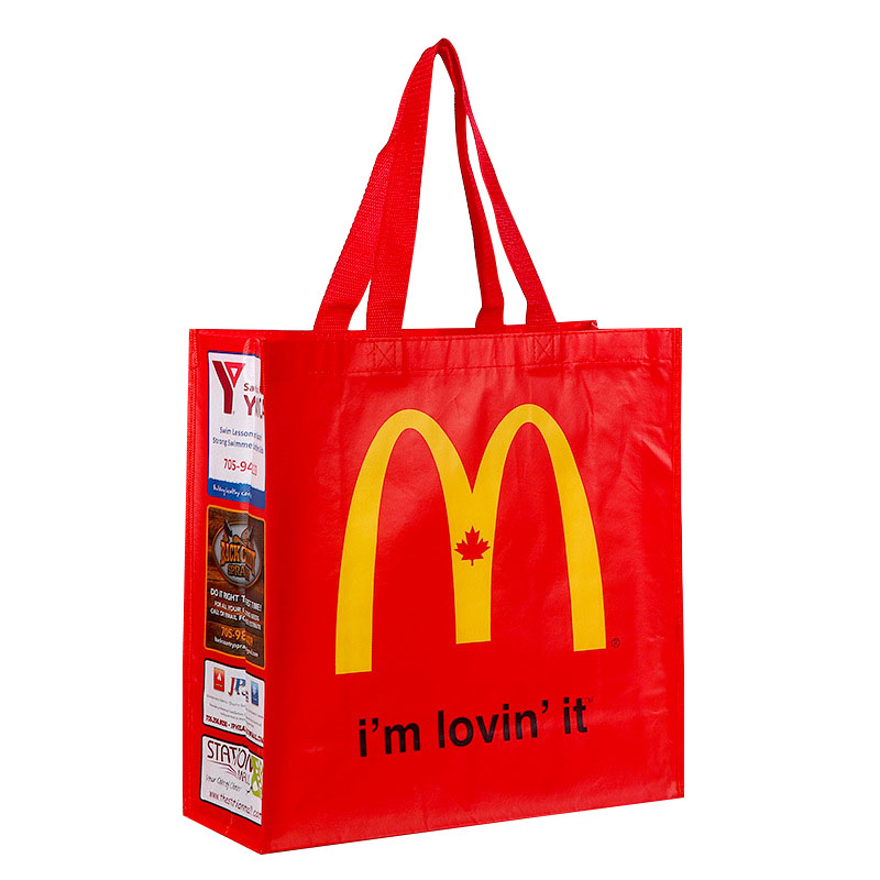 Custom Non Woven Shopping Bag With Logo Printing