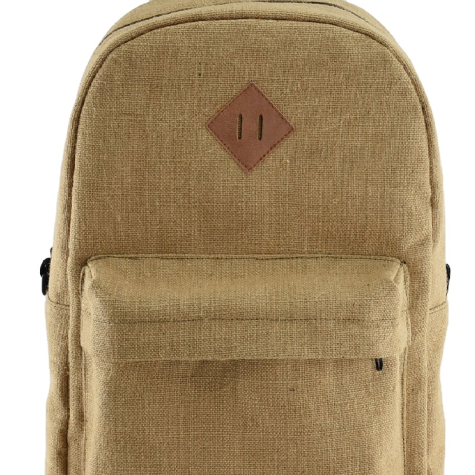 Jute Non Woven Outdoor BackPack