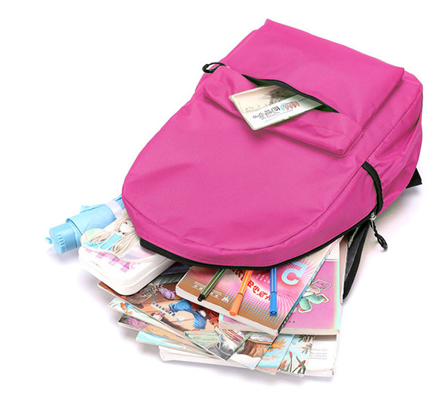 High-Quality Stylish Model Backpack Polyester School Bag