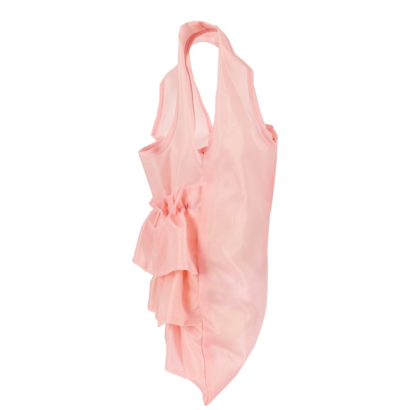 Bag Folded Nylon Women's Shopping Bags with pocket