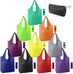 Ripstop Foldable Polyester Nylon Shopping Bag
