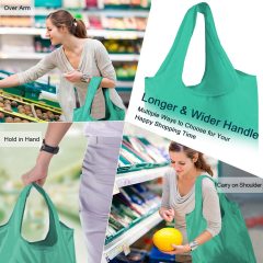 Ripstop Foldable Polyester Nylon Shopping Bag