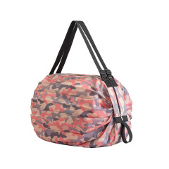 Bags Printed Polyester Compact Roll Up Shopping Bag