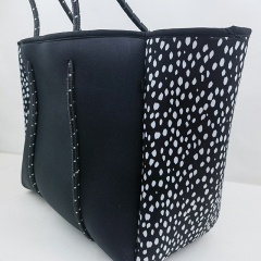 Recycle Nylon Foldable Grocery Tote Bag