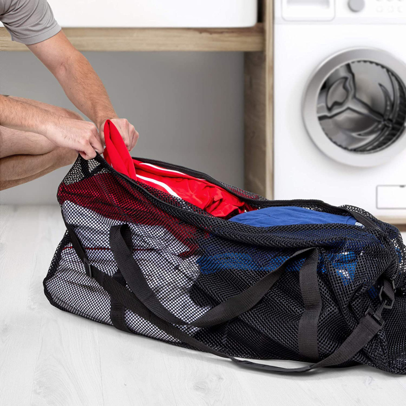Nylon Mesh Golf Drawstring Mesh Bag