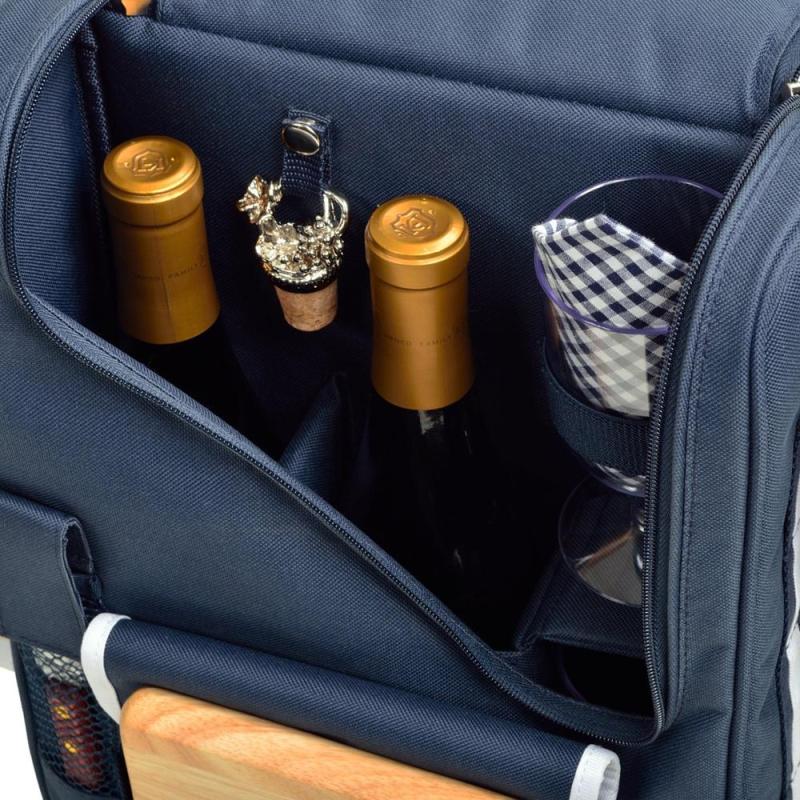 Bottle Wine Carrier Bag Portable Insulated Wine Tote Bag