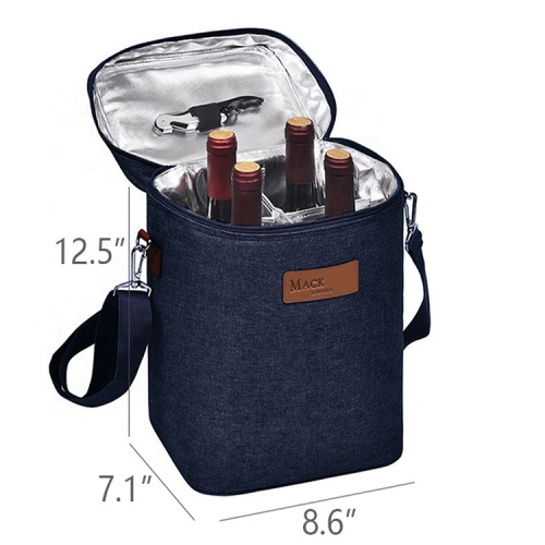 Wine Insulated Cooler Bag Large Ice Picnic Thermal