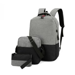 Backpack Set Customized Student Backpack 3 Set School Bag