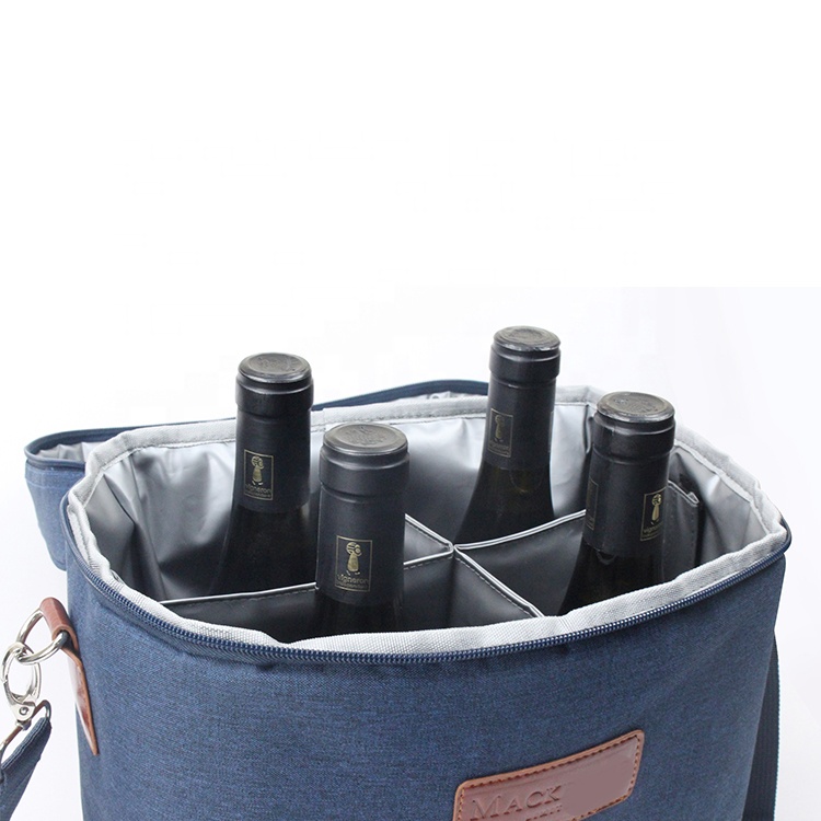 Wine Insulated Cooler Bag Large Ice Picnic Thermal