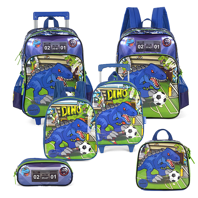 Personalized Embroidered Kids Backpack Dinosaur School Bags
