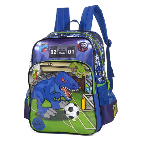 High-Quality Custom Dinosaur Cartoon Children Kids Backpacks School Bags