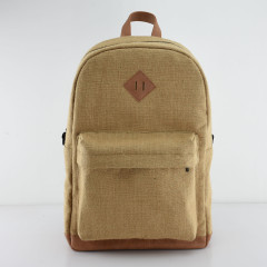 Custom Printed Jute Backpack Bag
