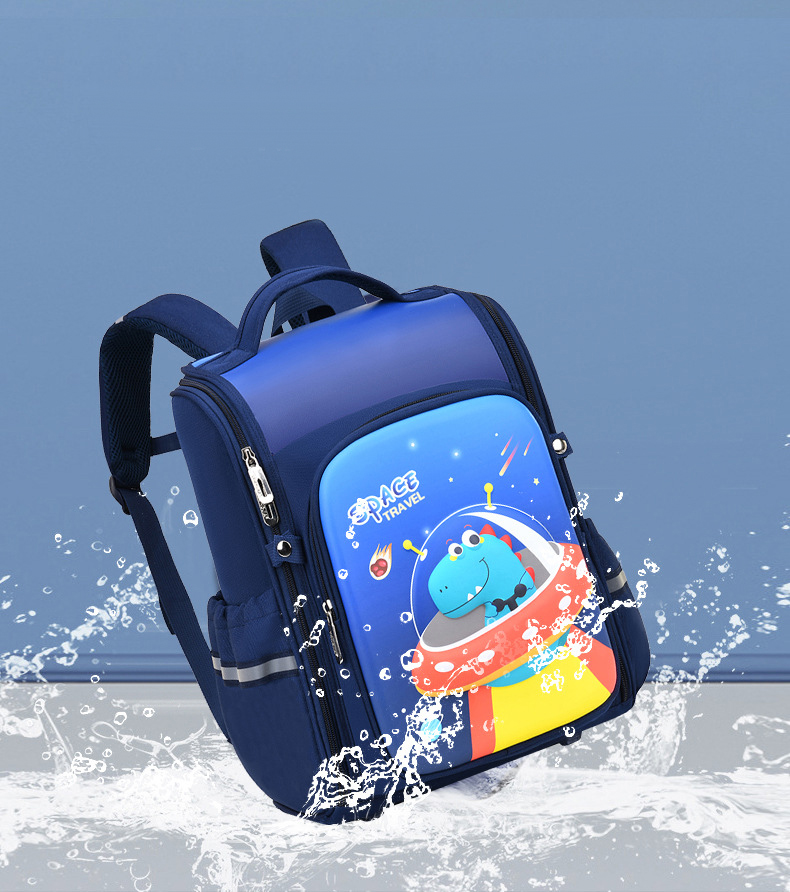 School Backpack 1-6 Grades Waterproof Children School Bag