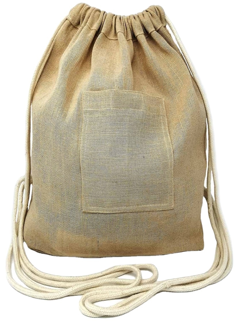 Jute Non Woven Outdoor BackPack