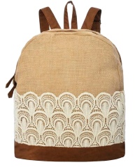 Jute Non Woven Outdoor BackPack