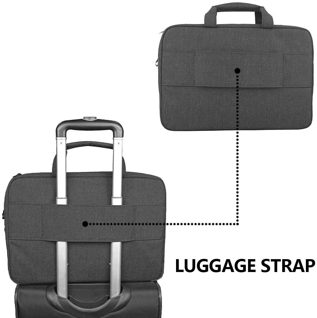 Friendly Laptop Bag 15.6 inch Water Repellent with RFID Pockets