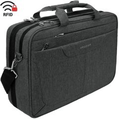 Friendly Laptop Bag 15.6 inch Water Repellent with RFID Pockets
