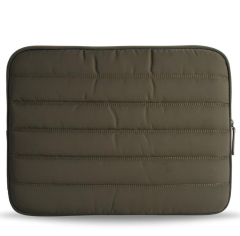 Lightweight Puffer Quilted Laptop Sleeve Colorful Laptop Bag