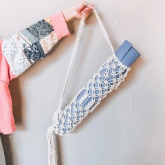 Custom Fashion Yoga Mat Bag Crochet Macrame