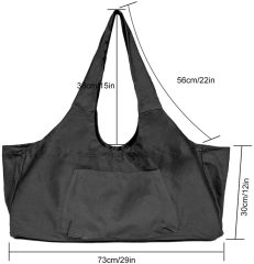 High-Quality Canvas Sports Leisure Yoga Mat Bag Custom Logo
