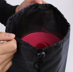 Easy Carried Bag Mesh Surface TPE PU Yoga Mat Bag