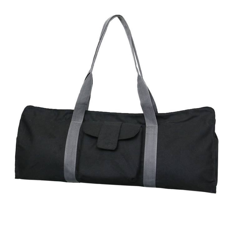Easy Carrying Canvas Yoga Mat Bag with Pocket and Zipper