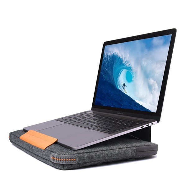 Slim Design Laptop Sleeve Case with Stand Function for MacBook Air/MacBook Pro