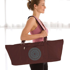 Travel Tote GYM Shoulder Bag Canvas Yoga Mat