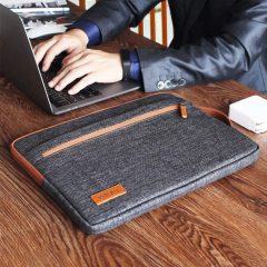Laptop Sleeve 17 Inch Water-Resistant Computer Case Hand Bag