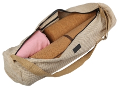 Eco-Friendly Natural Fitness Jute Yoga Mat Bag