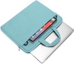 Custom Color Laptop Shoulder Bag Compatible Flapover Briefcase Sleeve Case