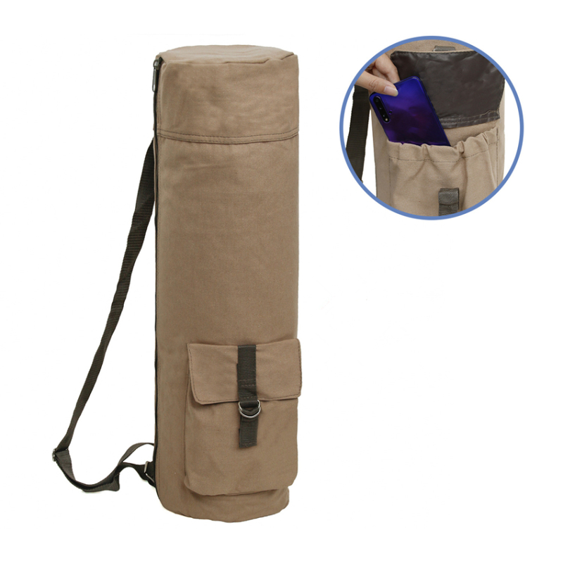 Multi-Function Yoga Mat Carrier Bag Sports Fitness Crossbody
