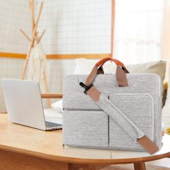 Custom 15.6 Inch 360° Protective Laptop Shoulder Bag Sleeve Case
