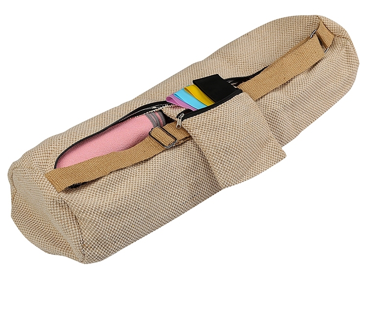 Eco-Friendly Natural Fitness Jute Yoga Mat Bag