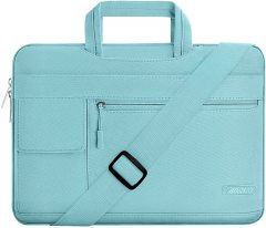 Custom Color Laptop Shoulder Bag Compatible Flapover Briefcase Sleeve Case