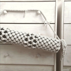 Custom Fashion Yoga Mat Bag Crochet Macrame