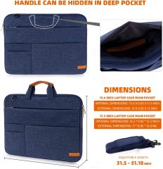 Laptop Shoulder Bag Sleeve Lightweight Slim