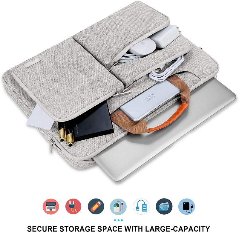 Custom 15.6 Inch 360° Protective Laptop Shoulder Bag Sleeve Case