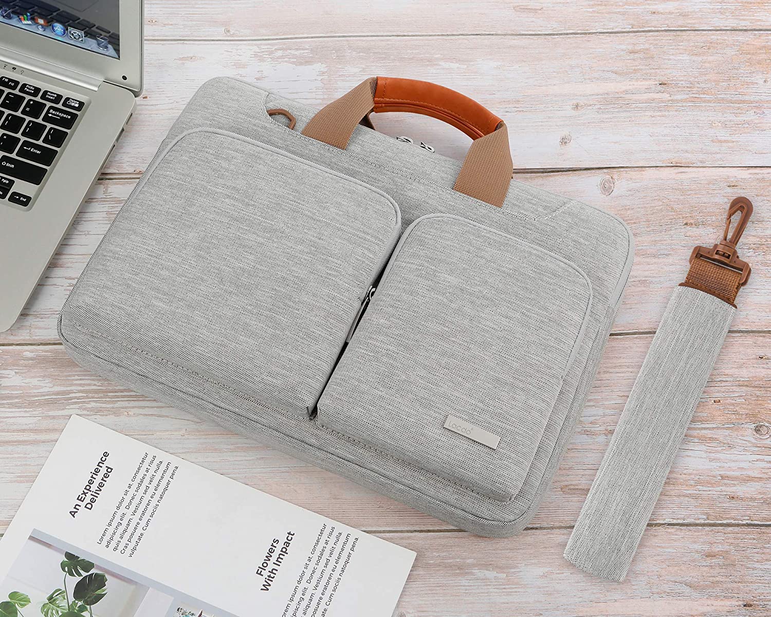 15.6 Inch 360° Protective Laptop Sleeve Case Computer Bag