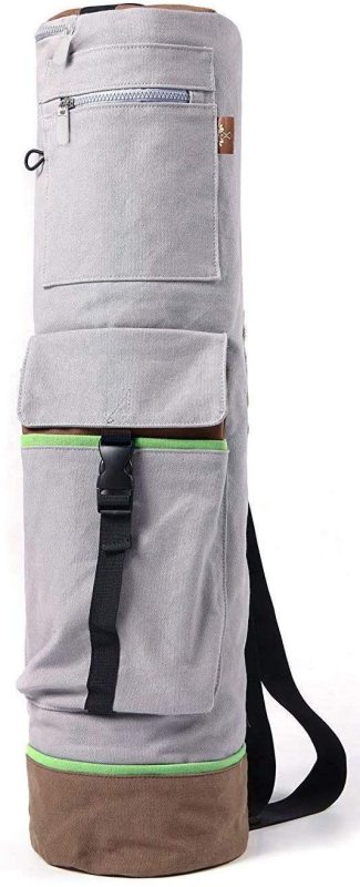 Multi-Functional Inner/Outer Storage Pockets Exercise Yoga Mat Bag
