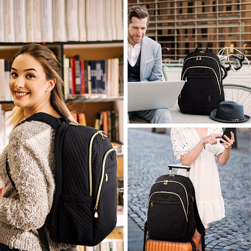 Custom Color Backpack Travel Business School with USB Charging Port 15.6'