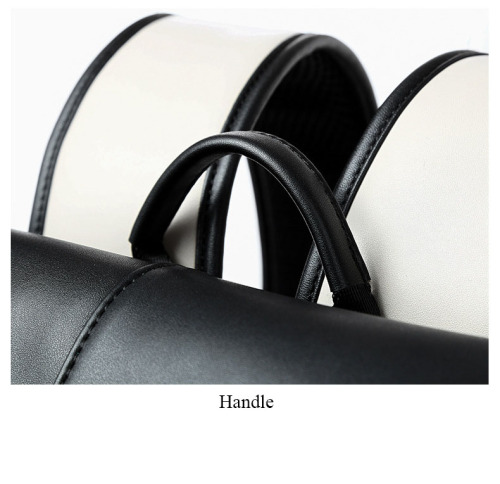 Men's Luxury Vegan Leather Daily Backpack Waterproof with USB