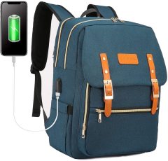 Backpack for School College Casual Daypacks with USB Charging Port