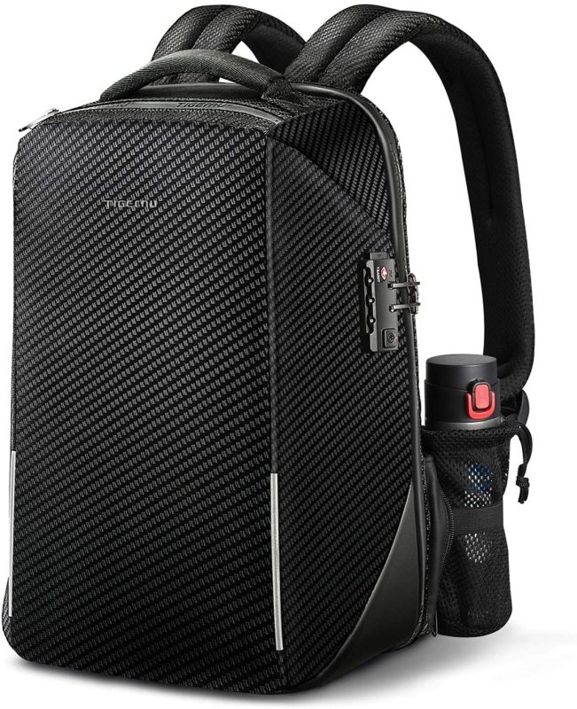 Anti-Theft Travel Laptop Backpack 15.6 Inch TSA-Friendly Water Resistant with RFID Protection and USB Charging Port