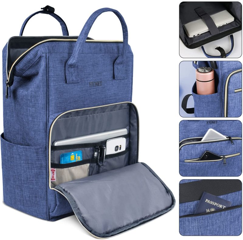 Custom Color Backpack for Travel 15.6' with USB Charging Port